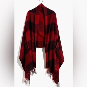 Madewell Buffalo Check Cape